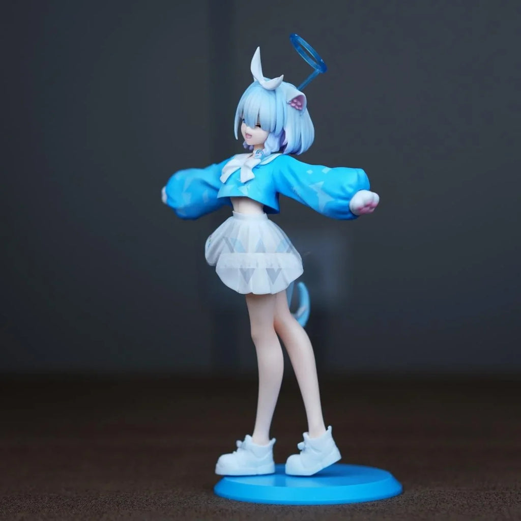 Gw  Ear Arona Anime Figure Desktop Cuter Case Decoration Gift Secondhand Beautify Girl PVC Collectible Statue Toy