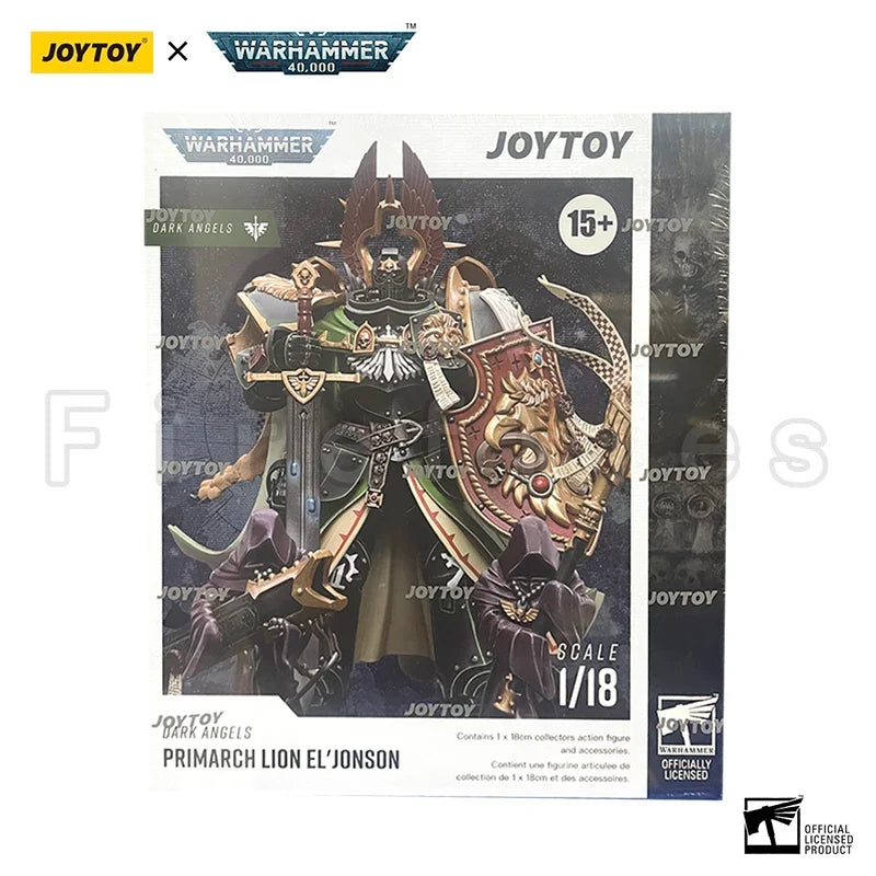 1/18 JOYTOY Action Figure 40K Dark Angels Primarch Lion El‘Jonson Re-issue Version Anime Model Toy