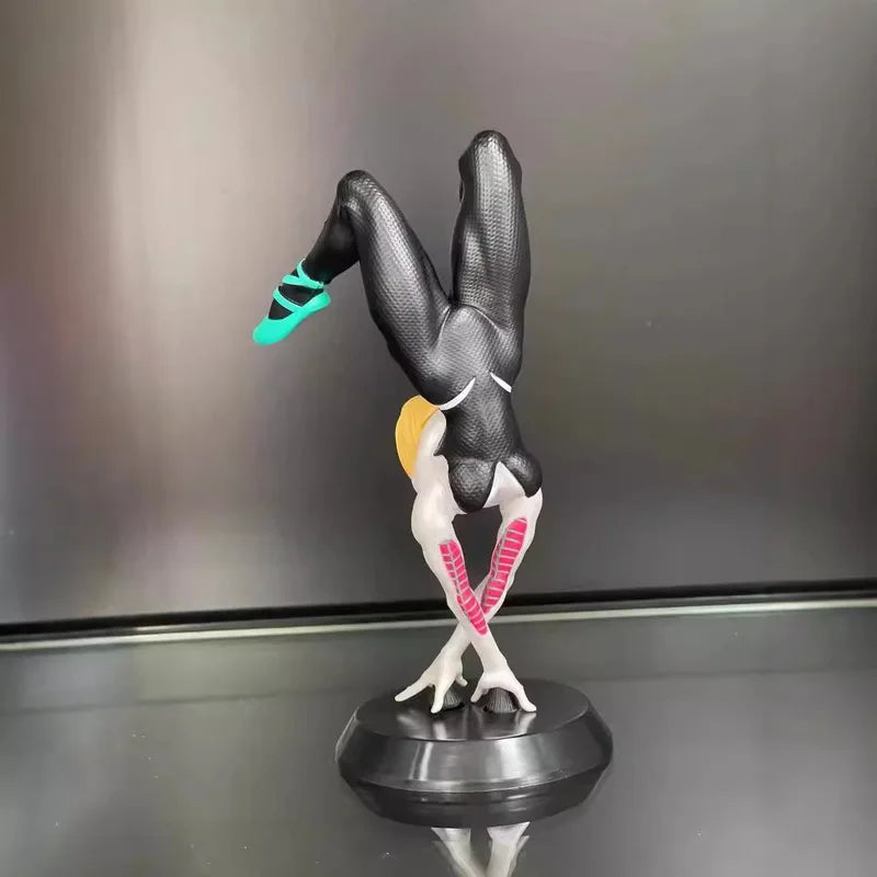 18cm Spidergwen Figure Spider Girl Anime Figure Movie Role Gwen Action Figurine Collectible Toys Decoration Pvc Model Doll Gifts