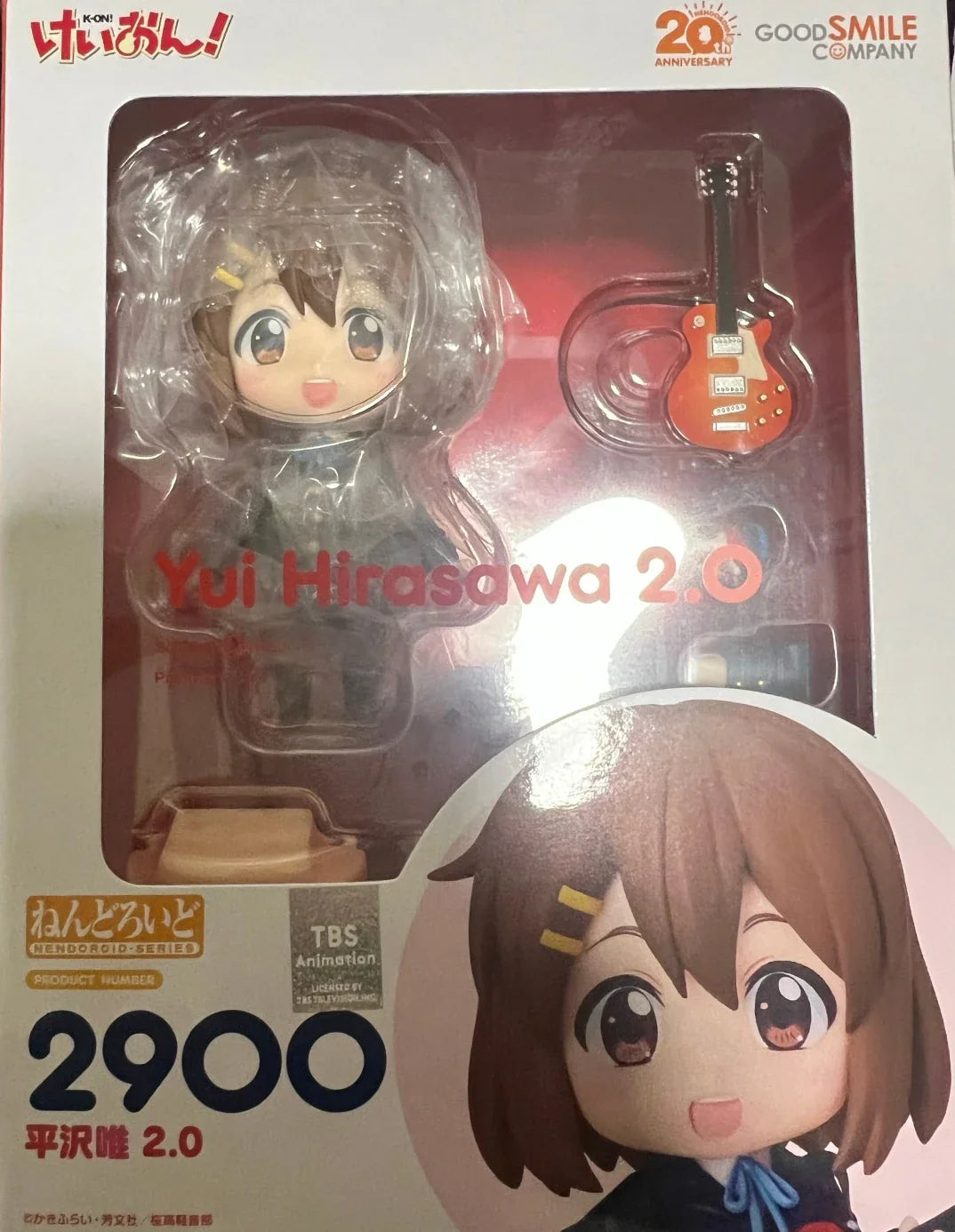K-ON！Yui Hirasawa 2.0 100% Original echte 10cm PVC Action Figur Anime Figur Modell Spielzeug Figuren Sammlung Puppe Geschenk