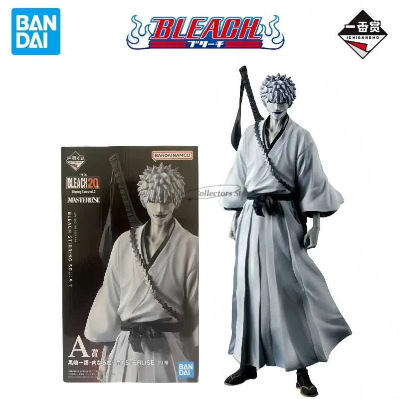 Original Bandai Ichiban BLEACH Stirring Souls Vol.1 Anime Figure Kurosaki Ichigo Action Toys Boys Girls Gift Collectible Model