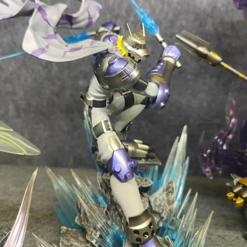 Digimon Adventure Anime Figurines Serise Agni Agnimon Figurines Pvc Statue Collection Model Office Decoration Birthday Toys Gift