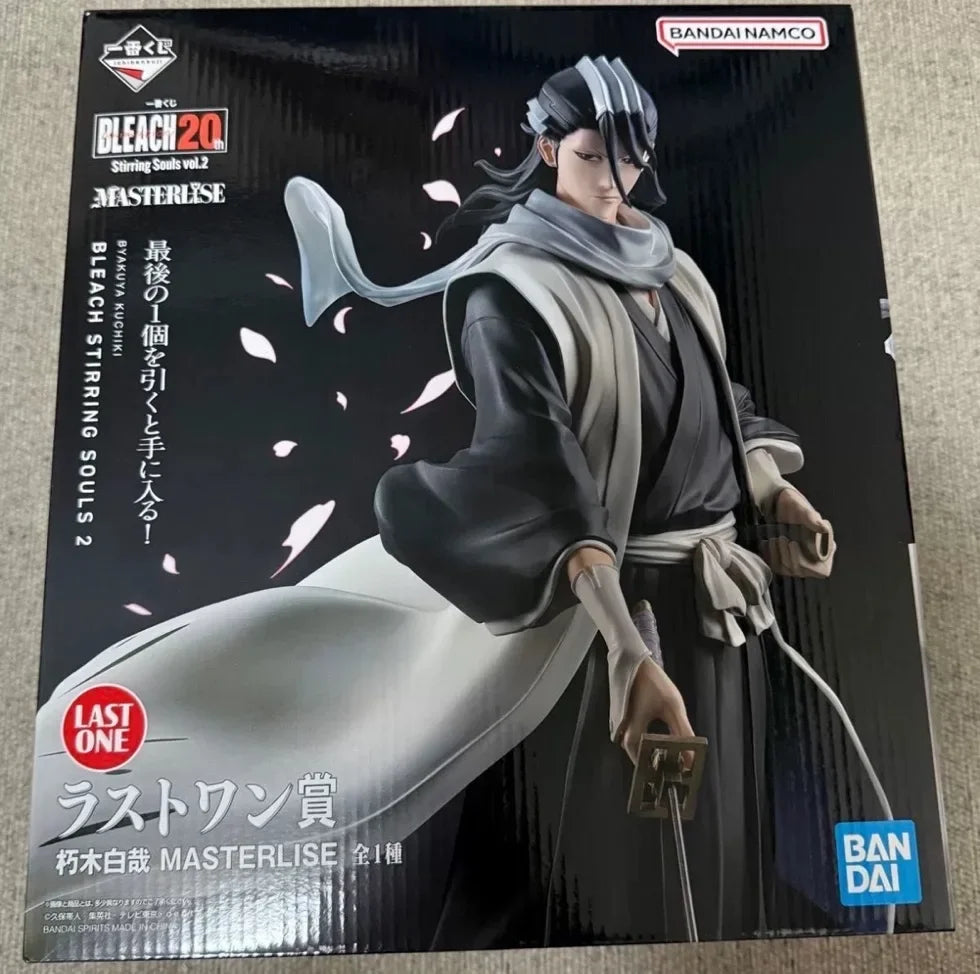 New Bleach Ichiban Kuji Kurosaki Ichigo Ichimaru Gin Ichimaru Gin Zaraki Kenpachi Kuchiki Byakuya Anime Figure Toys Model Gifts
