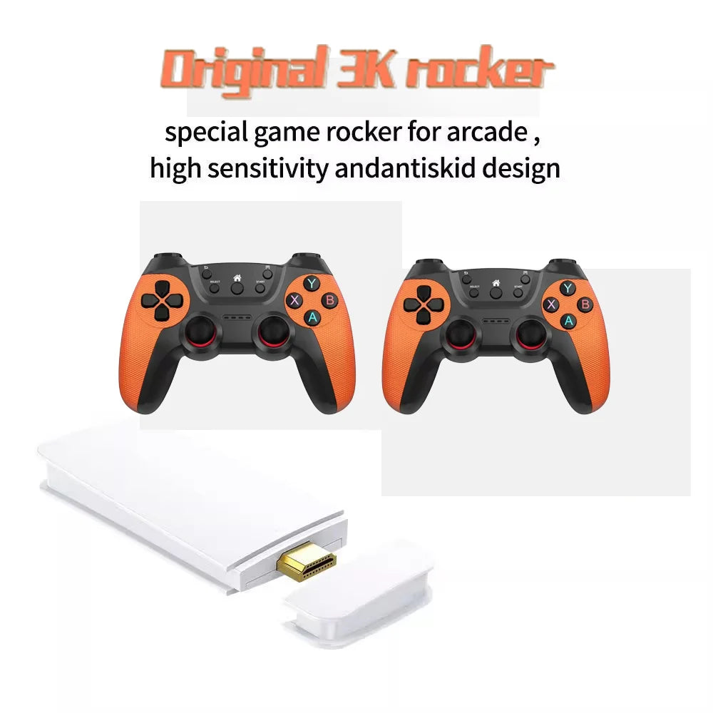 M15 Ultra Retro Video Game Console 3D HD 4K Game Stick Home Game Console HDMI Wireless Controller TV Retro Game Stick Gift