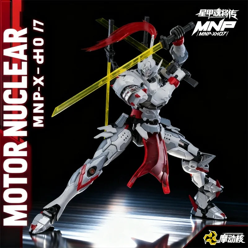 MOTOR NUCLEAR MNP-XH07 Series Assembly Model Sci-Fi Warrior Action Figure ABS Alloy Material Modular Removable Boy Toy Fun Gifts