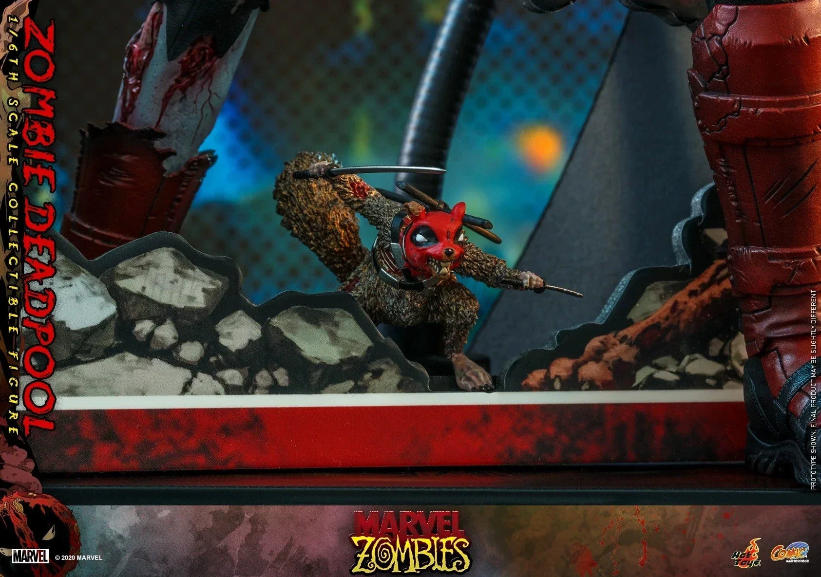 【MT】Hot Toys CMS06 "Marvel Zombies" Zombie Deadpool 1:6 Scale Collectible Doll Anime Model Toy Gift