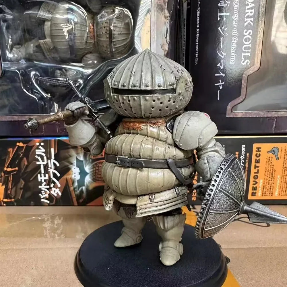 Dark Souls Figure Siegmeyer Black Knight Faraam Artorias Bonfire Led Light PVC Figure Dark Souls Figure Model Toy Birthday Gifts