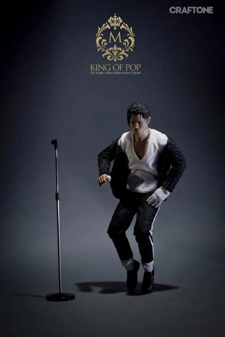 CRAFTONE 012 1/6 Men Soldier Heaven Dancer King Of Pop The History World Tour Full Set 12''  Action Figure Model For Fans Gifts