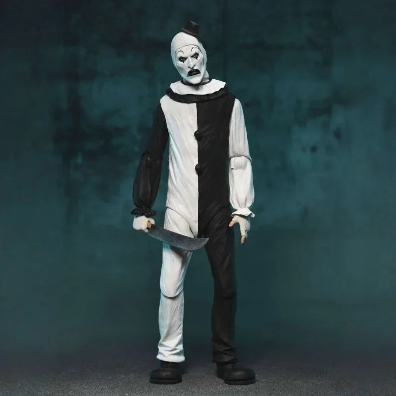 Neca Toys Terrifier Ultimate Art the Clown 17cm Action Figure Collectible Doll Decoration Gift for Fans And Collectors