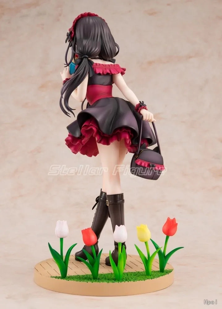 【SF】In Stock Original KADOKAWA KDcolle Date A Live Kurumi Tokisaki 1/7 Scale Figures Model Collection Anime