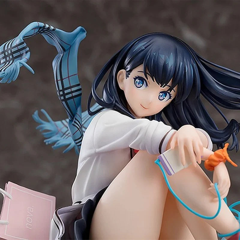 Hot 18cm Ssss Gridman Anime Figure Takarada Rikka Statue Pvc Gk Statue Figurine Model Doll Collection Room Decora Desk Gift Toys
