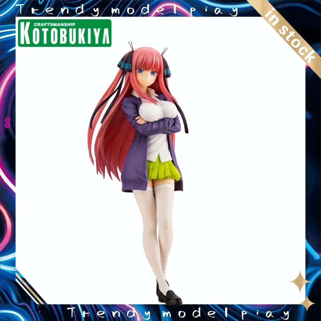 In Stock Original KOTOBUKIYA The Quintessential Quintuplets Nakano Nino 1/8 Action Figures Models Toys Gifts Collection