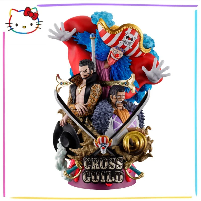 '+In Stock Original MegaHouse Petitrama Series DX LOGBOX 03 Cross Guild 14cm 2025 New Product  Animation Figure Ornaments