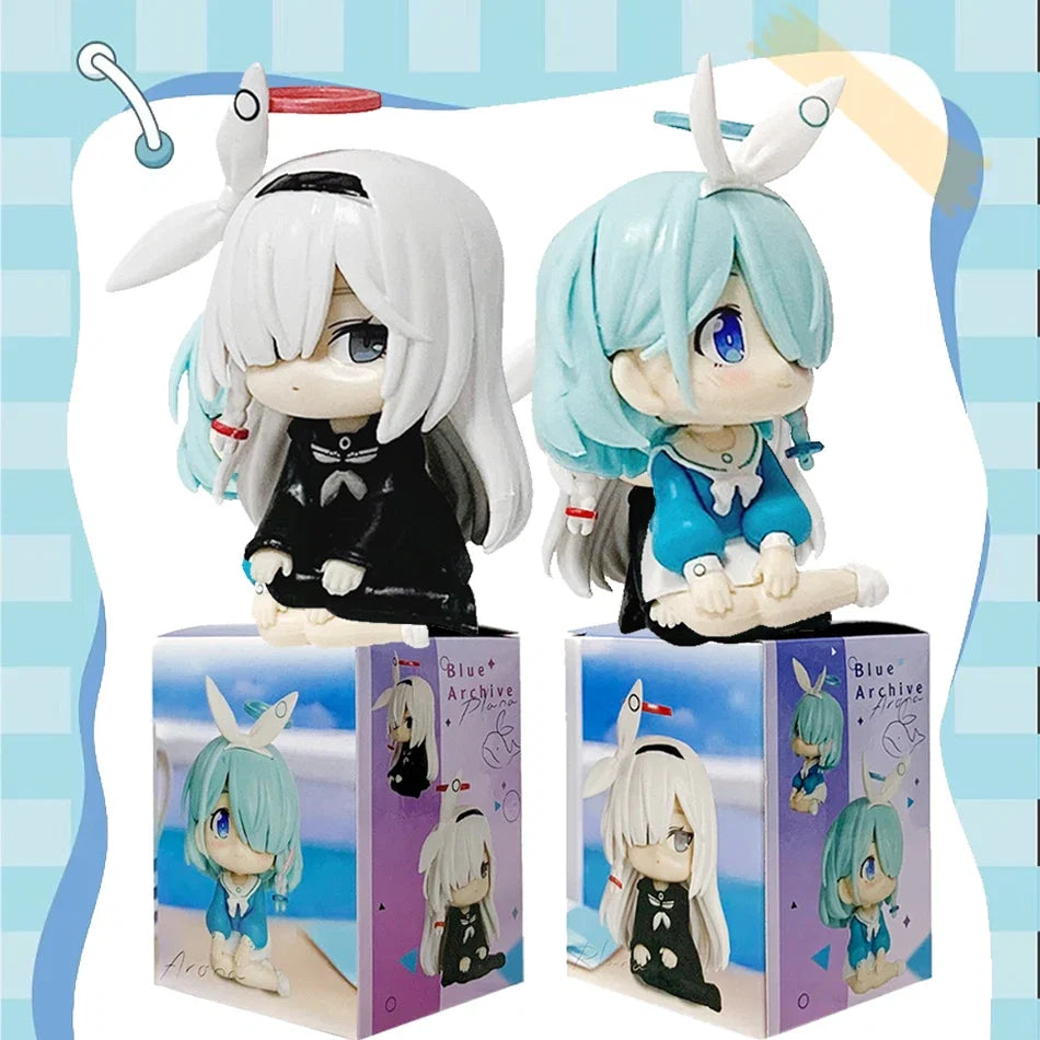 In Stock Blue Archive Plana Arona Figure PVC Anime Collect Anime Characters Ornaments Cute Cartoon Festival Christmas Gift