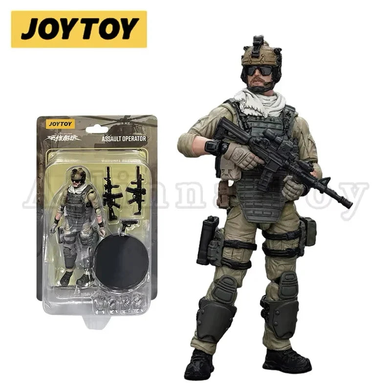 JOYTOY 1/18 3.75 Action Figures Military Armed Force Series Anime Model Gift