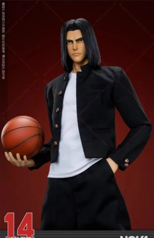 In Stock Original NOVA STUDIO 1/6 No. 14 Sports Boy Slam Dunk Mitsui Hisashi Action Figure Collection of Gifts