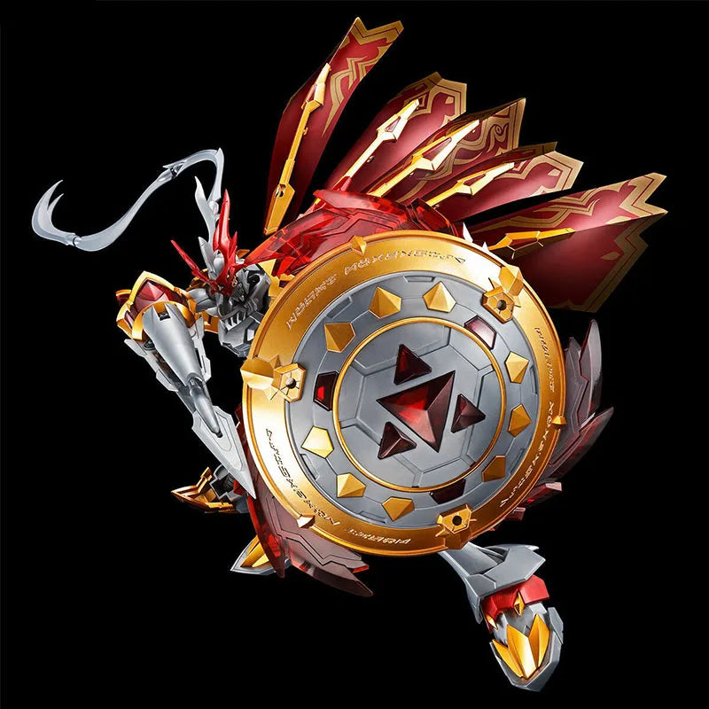 In Stock BANDAI Original Figure-rise Standard Digimon Adventure WARGREYMON DUKEMON[SPECIAL COATING]OMEGAMON Anime Model Toy Gift