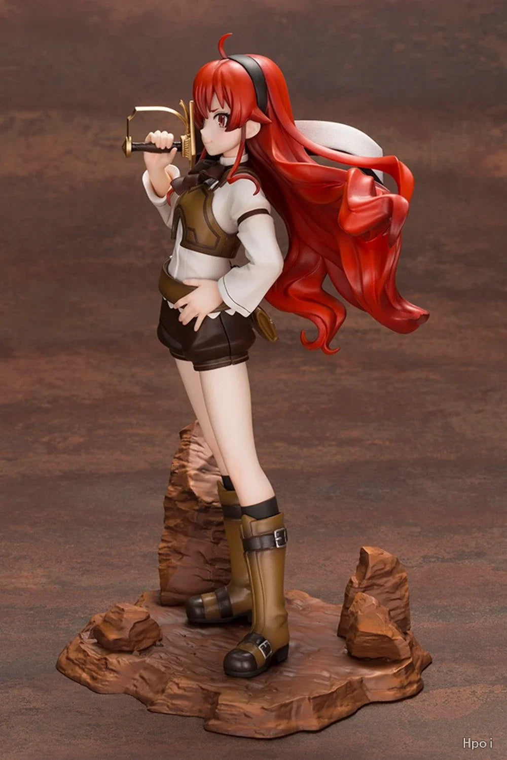 22CM Anime Mushoku Tensei Isekai Ittara Honki Dasu Eris Boreas Greyrat Figure 1/8 Model Toy Gift Action Figure Doll PVC