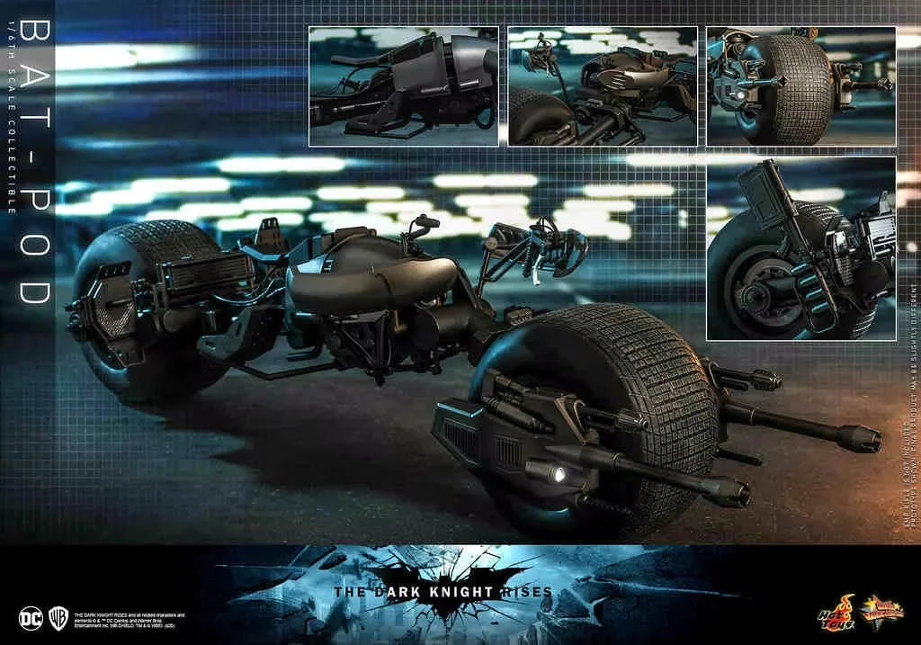 In Stock HOTTOYS HT DX19 Dark Knight Bell Edition DX19 Batman 3.0 Bat MMS591 Bat Motorcycle Action Figure Model Toys Gifts
