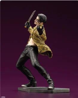 '-In Stock Original Kotobukiya Ryu Ga Gotoku Majima Gorō Kazuma Kiryu Anime Statue1/6 Figure Gift Model Collection