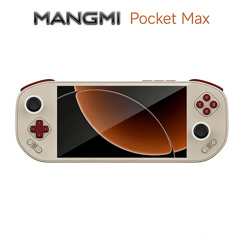 MangMi Pocket Max 7-inch 144Hz OLED screen Snapdragon 865 Hall trigger magnetic module retro portable game console 8+128