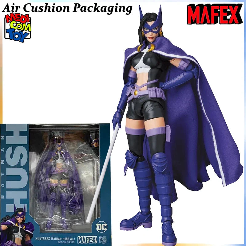 MEDICOM TOY Original MAFEX Serie Hush Batman Joker Super STEALTH Dark JUMPER Female Hunter Nightwing Actionfiguren Modell Spielzeug