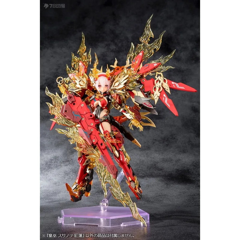 Kotobukiya MEGAMI DEVICE Model Kit - AUV SUSANOWO GUREN (Red Mech Girl) 1:1 Scale Assembly Figure | Customizable Collectible