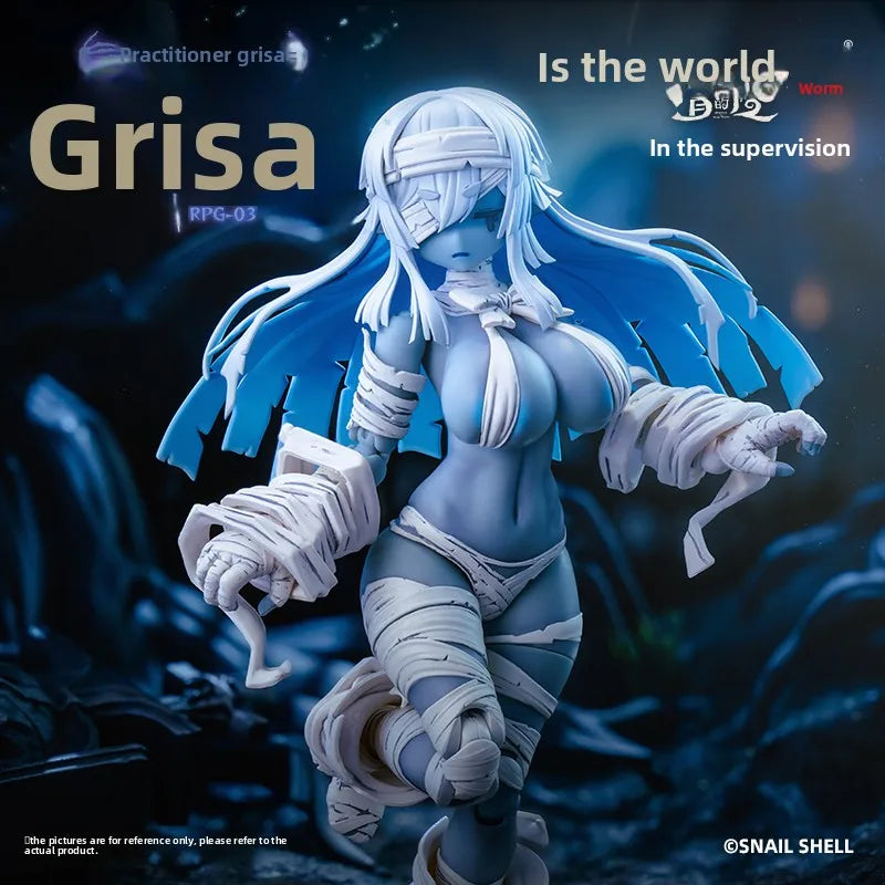 Original Snail Shell RPG-03 Reviver Grisa Blue Belt Special Edition 1/12PVC Movable Model Figurine Doll or Action Figure Gifts