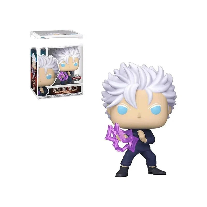 New Pop Jujutsu Kaisen Anime Figures Satoru Gojo Fushiguro Megumi Itadori Yuji Model Mini Doll Collectible Decoration Toys Gifts