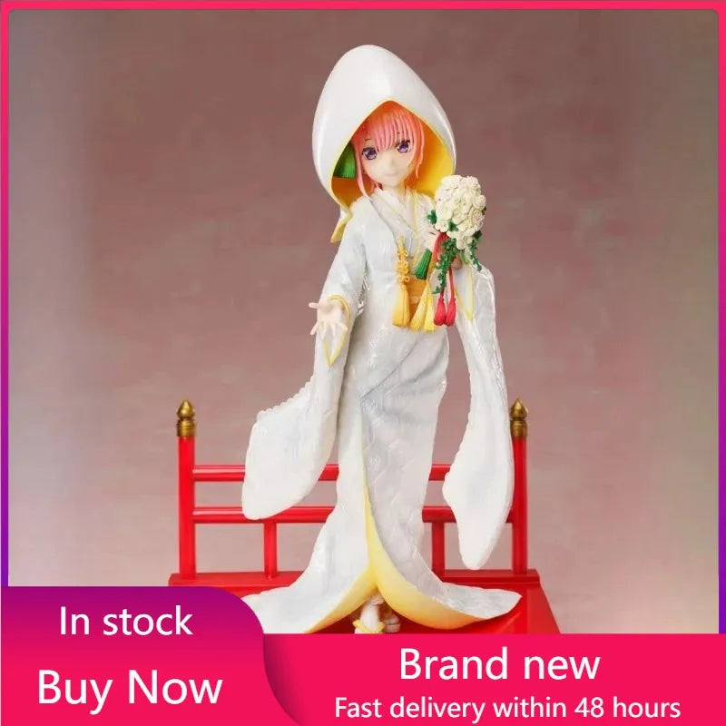 Genuine The Quintessential Quintuplets Nakano Ichika Shi Ro Mu Ku PVC Action Figure Anime Figure collectible Model Toy Doll Gift