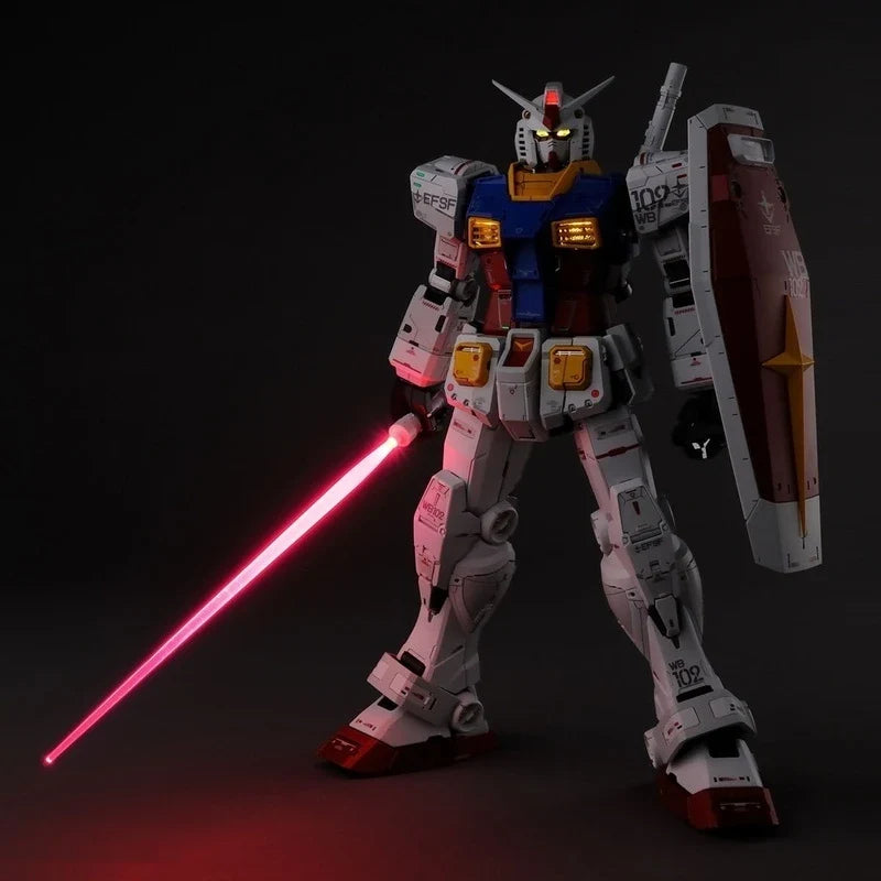 Daban PGU 1/60 Yuanzu 2.0 RX-78-2 Has The Function Of Exposing The Inner Frame With Lamp Assembly Action Figures Model Kit Gift