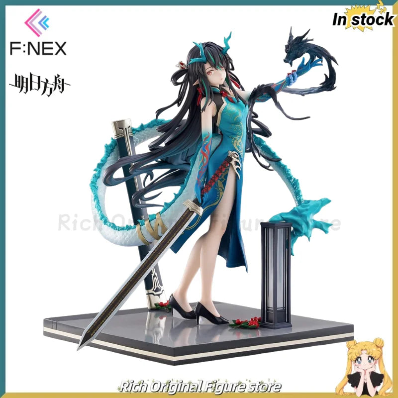 【In Stock】 Original F:NEX Arknights Dusk Soiled Smoke Toys Figures Model Ornaments