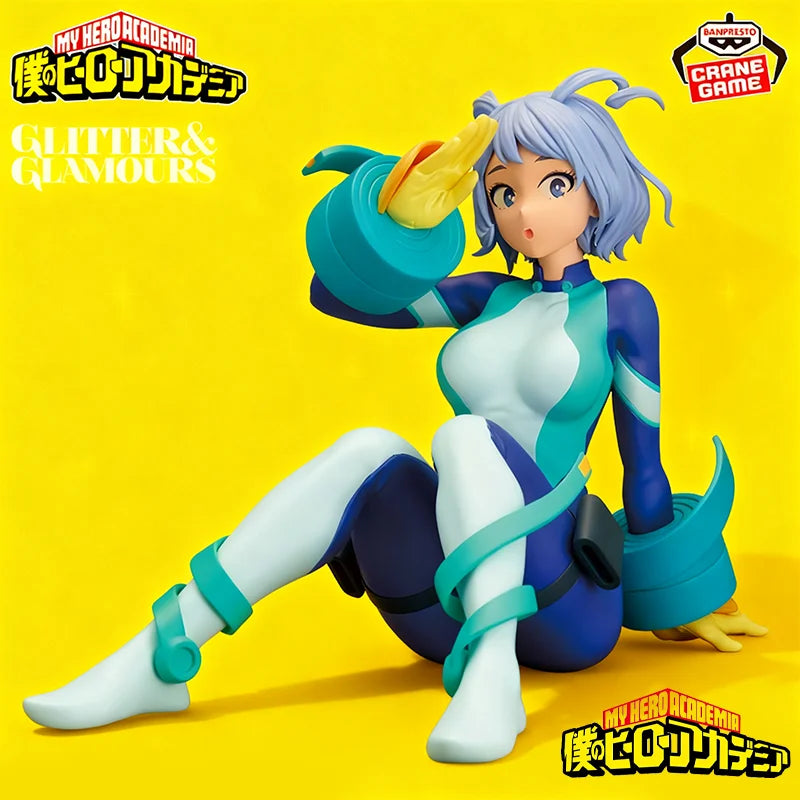Bandai Original Banpresto MY Hero Academia Glitter&glamours Nejire Hado Figuras Anime Action Figure Doll Kids Toys Juguete Gifts