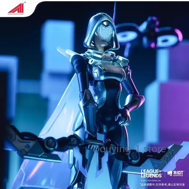 In Stock League of Legends LOL Limited Edition Project Ashe 1/8 Scale Action Figure Apex Doll Display Item.
