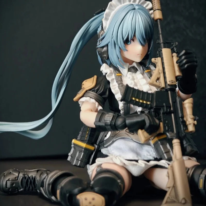[New] Snail Shell Tokiwa Kazune - Combat Maid Mecha Figure | Highly Poseable 6-inch Anime Collectible