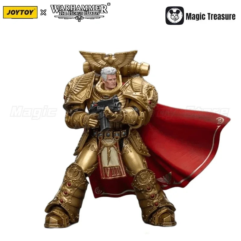 【In Stock】JOYTOY 1/18 Action Figure Warhammer 40k Fist of Horus Heretic Empire Rogal Dorn Seventh Legion Toys