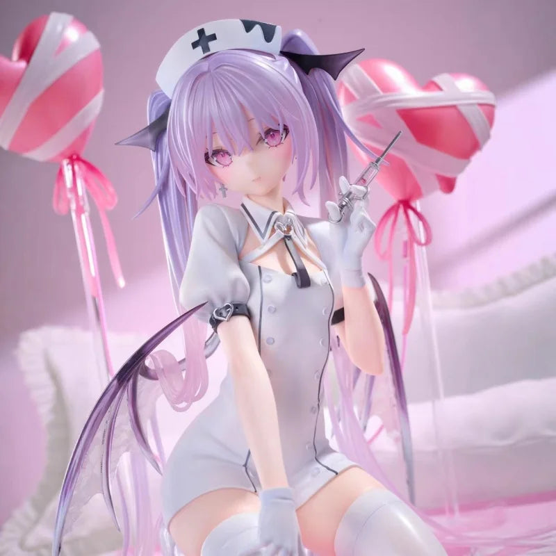 Pink Charm Eve Sweet Toxic Ver Anime Figure Statue Model Home Decor Collectible Gift Decorative item
