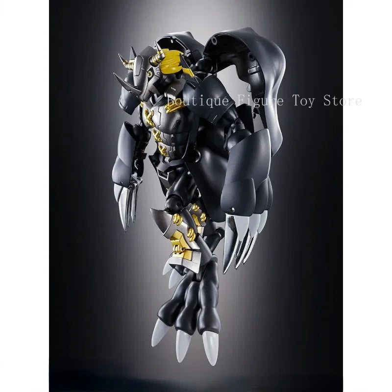 In Stock Original Bandai  Digimon Adventure Black War Greymon DIGIVOLVING SPIRITS Action Figure Anime Model Toy Collect Gift