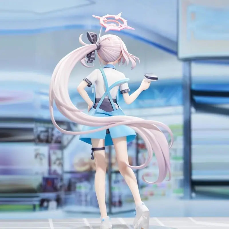 24cm Blue Archive Asagi Mutsuki Cashier Standing Game Girl Figures Models Statue Models Boys Collectible Ornament Doll Toys Gift