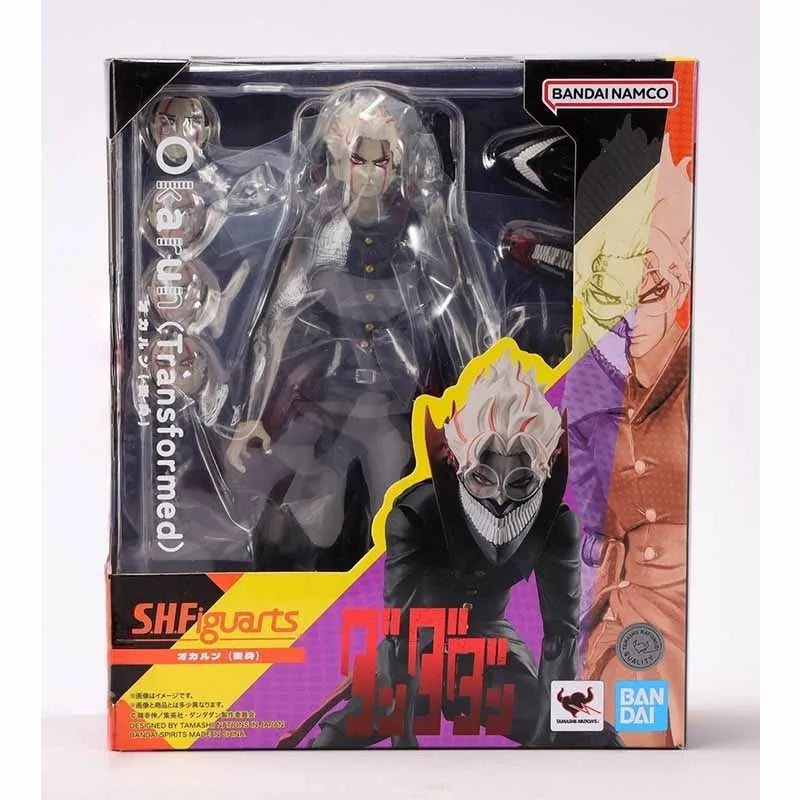 BANDAI Original SHF Anime Figure Dandadan Takakura Ken Joint Movable Model Action Collectible Toys Gift for Kids Ornaments