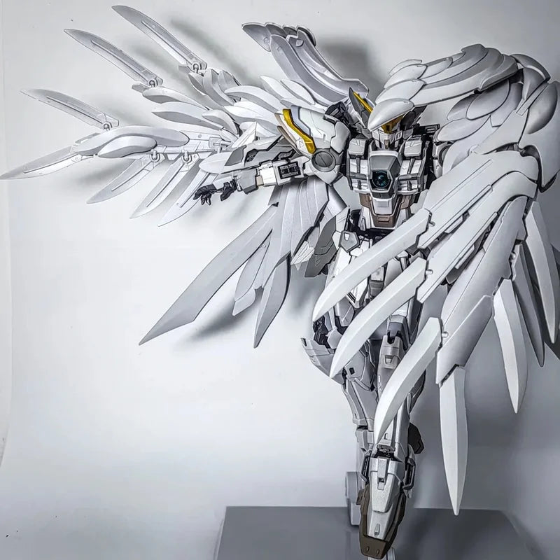 【In Stock】 Daban 8827 MG 1/100 Snow White Prelude Fix Model Kit XXXG-00YSW Wings Assembly Action Figures Model Custom Toys