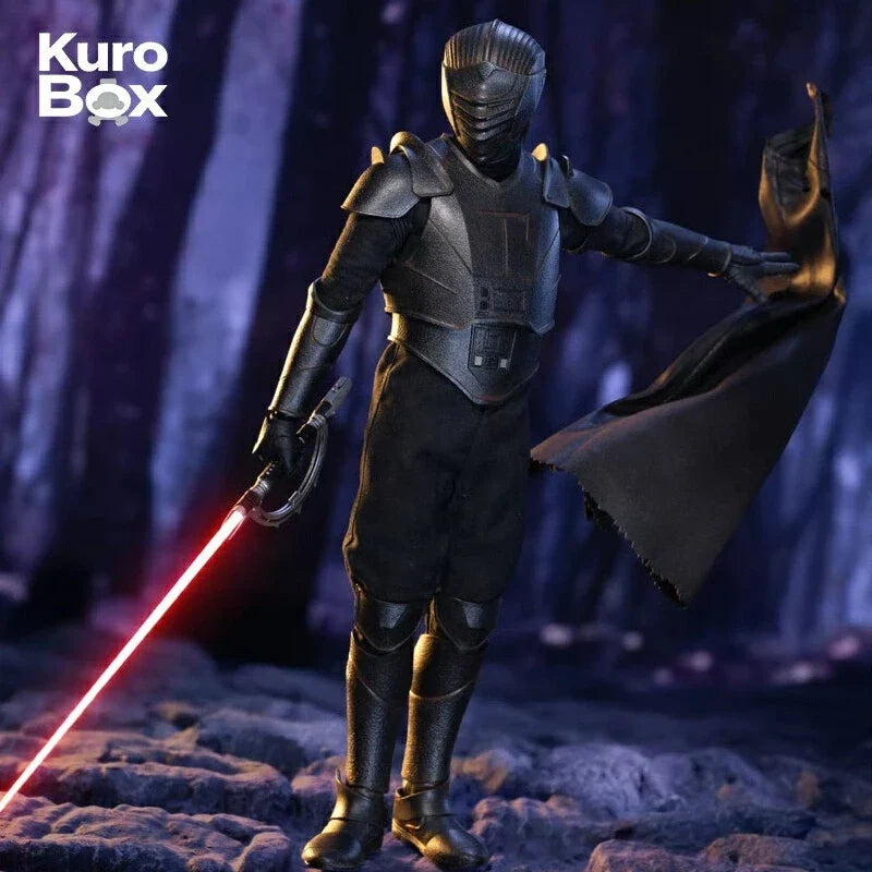 Original HotToys Marrok 1/6 Sammler-Actionfigur TMS117 Ahsoka Serie Inquisitor Rüstung Rotes Lichtschwert Modell Spielzeug Geschenk