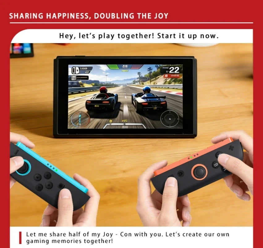 New 2026 Suitable for Switch 2 Joy-Con Controllers Wireless Bluetooth Gamepad NS Left and Right Controllers Replace Gamepads