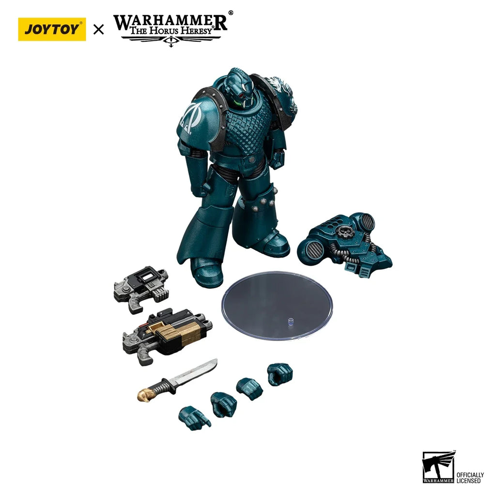 JOYTOY Warhammer 40K 1/18 Action Figure Alpha Legion Exodus The One who is Many Headhunter Prime Anime figures Toys