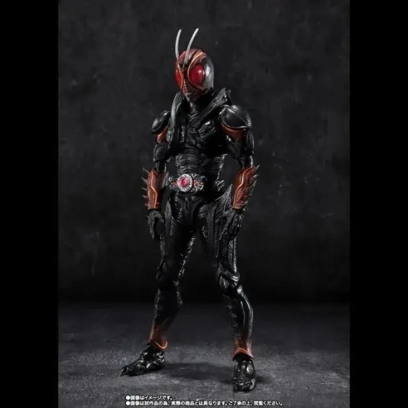 15cm Bandai SHF Kamen Rider Black Sun Anime Figure Statue Pvc Action Figurine Collection Model Toys Boy Gift Home Decoration