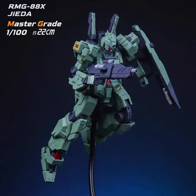 New Plamo Loving Alien Mg 1/100 Jieda Jeda Rgm-88x Assembly Model Kit Action Figure Robot Plastic Model Kits Collectible Toys