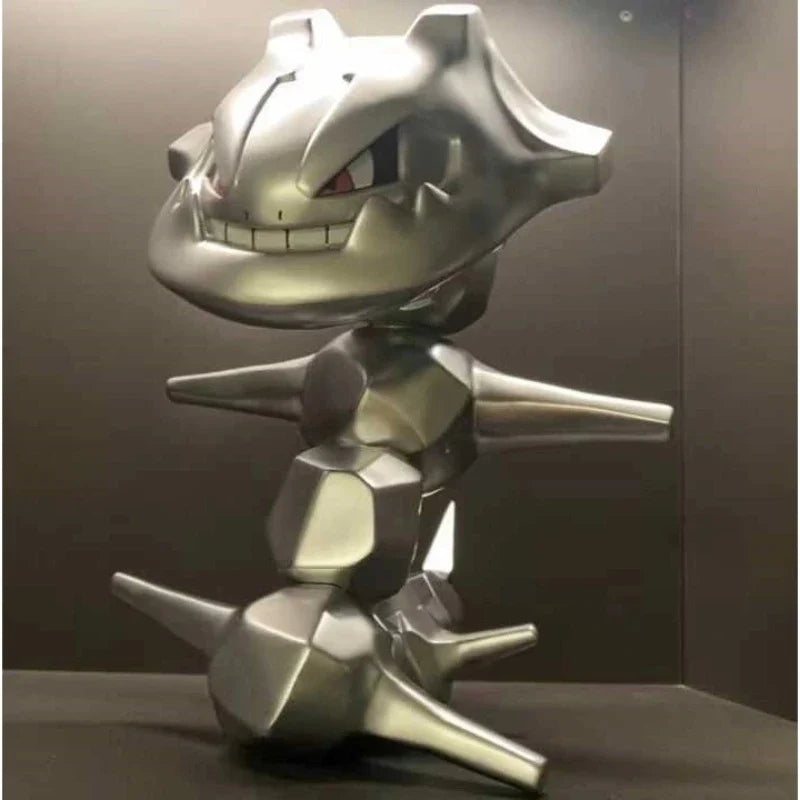 Anime Pokemon 1/20 Scale Onix Steelix Action Figures Gk Figurine Pokemon #095 #208 Collectible Model Room Decoration Novel Gift