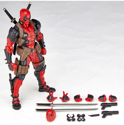 16CM Deadpool 3 Actionfigur Deadpool & Wolverine Gelenkbewegliche Mutanten Wilson Comics SHF Modell Film Spielzeug Kinder Geburtstagsgeschenk