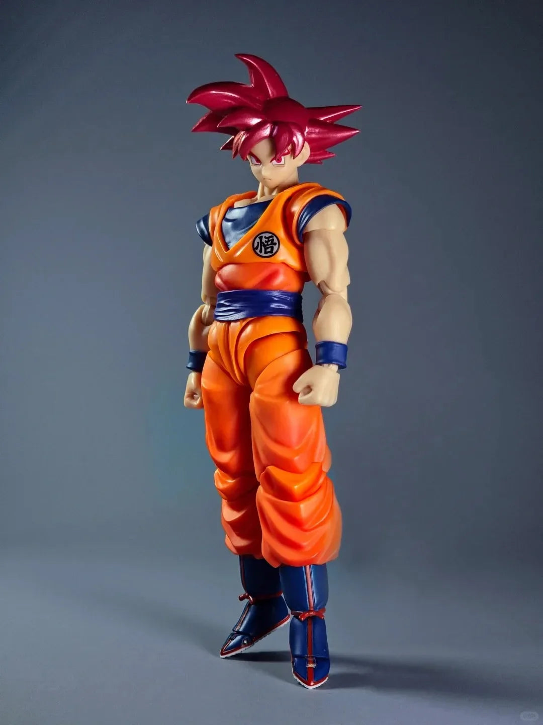 Dragon Ball Super Super Saiyan Red Hair Goku Action Figure Collectible Competition Model Toy for Fans And Collectors