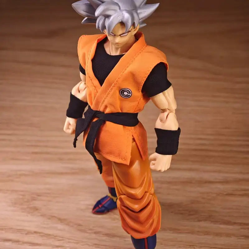 For Dragon Ball Clothes Series Figures Goku Daoist Robe Orange Uniforms Training Suit Goku Clothes Accessories Shf Toy No Figure